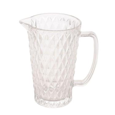 Imagem de Jarra de Vidro Bico de Abacaxi Transparente 1 Litro Lyor