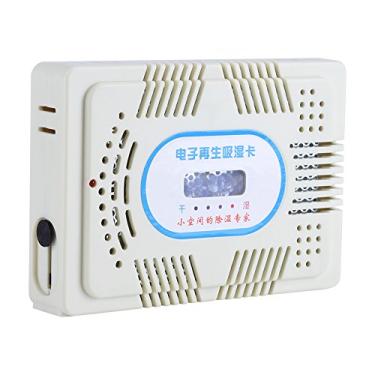 Imagem de Desumidificador elétrico, mini desumidificador, desumidificador recarregável, grande absorção de remoção reutilizável com secador de gel de sílica para casa, jardim, sala grande ou porão