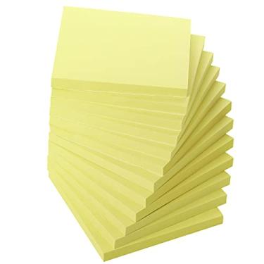 Imagem de Mr. Pen - Notas adesivas, 12 blocos, amarelo pastel, blocos de notas adesivos, bloco adesivo, notas adesivas 7 x 3, notas adesivas, notas adesivas, blocos autoadesivos, adesivos de notas, notas adesivas coloridas, pequenas notas