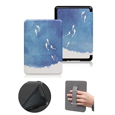 Imagem de Capa macia de 15 cm para Kindle 11ª geração, versão 2022 - não serve para Kindle Paperwhite de 11ª geração - Capa à prova d'água e à prova de quedas com função de despertar/hibernar automática
