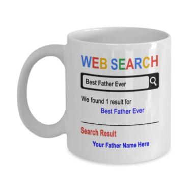 Imagem de Caneca de pai personalizada, melhor caneca pai, caneca de pai, presentes para pais, presente para pai do pai, ideia de presente de cesta de natal de aniversário do pai, caneca pai personalizada