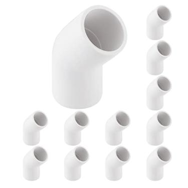 Imagem de Acessórios para tubos de PVC (pacote com 10 cotovelos de 135 graus)