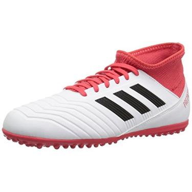 Imagem de Tênis de futebol infantil Adidas Originals ACE Tango 18,3 TF J, White/Core Black/Real Coral, 1 Little Kid