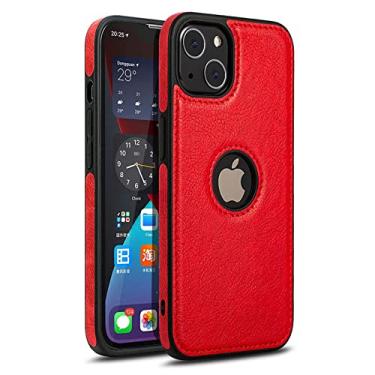 Imagem de Capa de telefone de couro ultrafina fina para iPhone 13 Pro Max 12 11 Pro Max XR X 7 Plus 14 Amortecedor Soft Business Capa Traseira, A3, para iPhone 14Pro