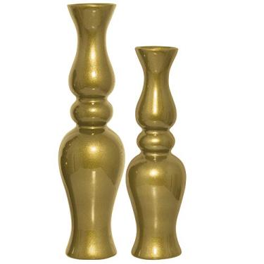 Imagem de Duo Garrafas Verona G E Peq Ceramicas Pegorin Bronze