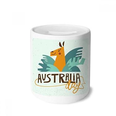 Imagem de DIYthinker Austrália Sydney Ópera e Girafa Caixa para Dinheiro Caixa de Cerâmica Porta-Moedas Presente