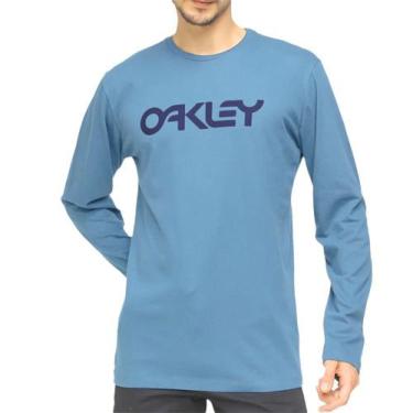 Imagem de Camiseta Oakley Manga Longa Mark Ii Wt23 Solar Blue