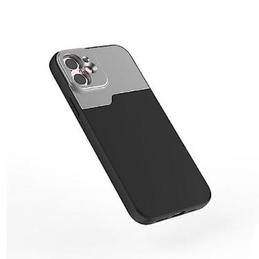 Imagem de Capa universal de telefone com lente de rosca de 17 mm para lente anamórfica anamórfica ampla anamórfica macro olho de peixe adaptador DOF (iPhone 12 Mini)