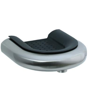 Imagem de Cifial 222.875.620 Bico para banheira Techno 500 com saboneteira, níquel acetinado