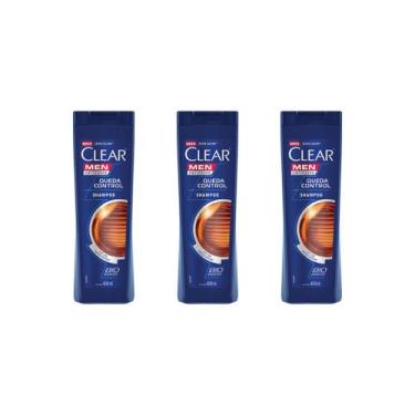 Imagem de Shampoo Clear 400ml Queda Control-Kit C/3Un