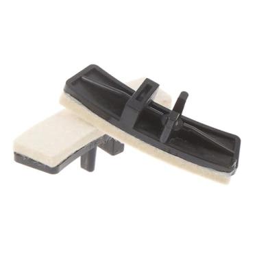 Imagem de Deevoka Pastilhas de freio para bicicleta, 2 peças, exercício profissional, substitui ciclistas, ferramenta, peças de bicicleta para treino interno