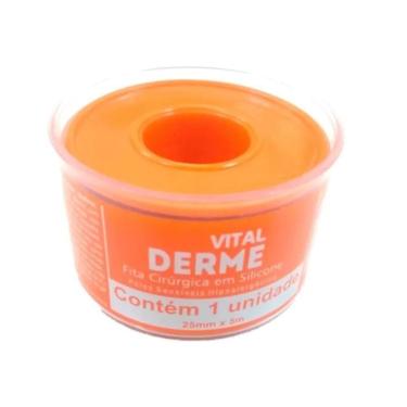 Imagem de Fita De Silicone Adesiva Indolor Cicatriz - 2,5Cm X 5 Metros