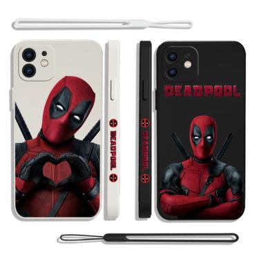 Imagem de Capa de Telefone Marvel Deadpool  Capa para Xiaomi Redmi Note 12  12S  11  11S  11T  10  10A  10T