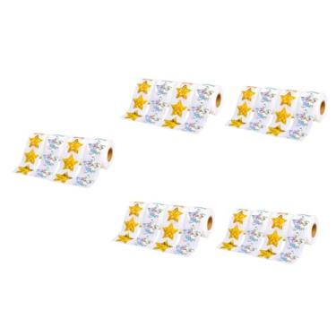 Imagem de FAVOMOTO 20 Rolos Pentagrama Adesivo adesivos para crianças adesivos infantis adesivo de adesivos de jardim de infância adesivos de professor decorar suprimentos Rótulo aluna PVC