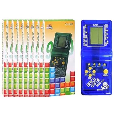 Imagem de Kit 10 Mini Game 9999 Jogos Clássico para Adultos e Crianças