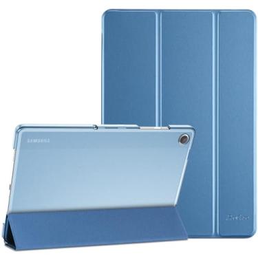 Imagem de ProCase Capa inteligente para Galaxy Tab A9 Plus/A9+ 5g 11 polegadas 2023 SM-X210 SM-X215 SM-X216 SM-X218, capa protetora traseira rígida com suporte fino para Galaxy Tab A9 Plus 2023 - azul
