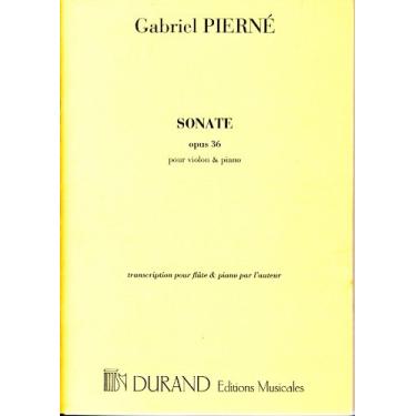 Imagem de PIERNE G. Sonata Op.36 para flauta e piano