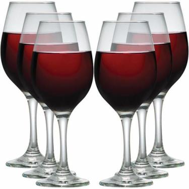 Imagem de Taça De Vidro One Para Vinho Tinto 385ml 6 Pcs - Ruvolo