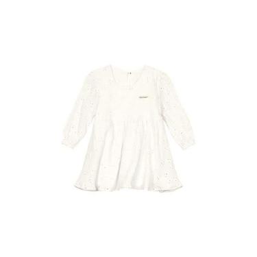 Imagem de Vestido Infantil Menina Manga Longa Em Laise Carinhoso-Feminino