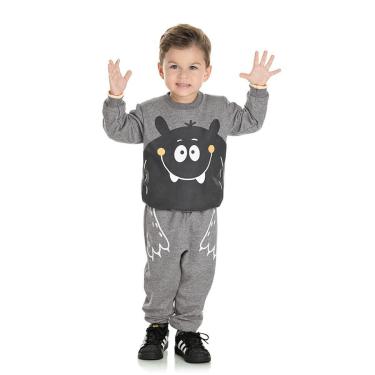 Imagem de Conjunto Bebê Menino Moletom Monstros-Masculino