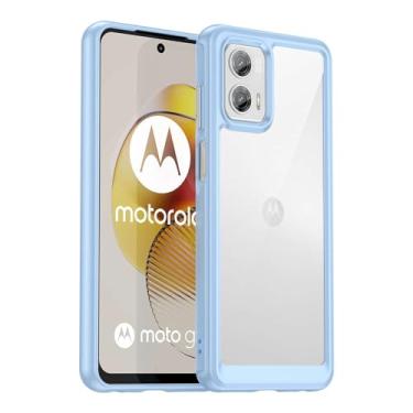 Imagem de Capas Compatível com Moto G73,Caixa de telefone,fino e leve,resistente a riscos,anti-impressão digital e proteção contra queda