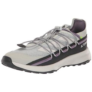 Imagem de adidas Tênis feminino Terrex Voyager 21 – Tênis de caminhada, Wonder Silver/Cinza/Violeta Sombra, 7.5