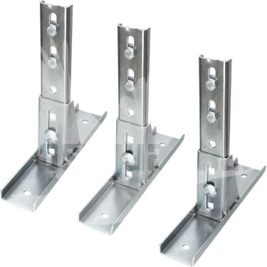 Imagem de Kit 3x Suporte Fixação De Motor Portão Eletrônico Basculante