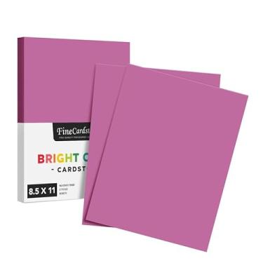 Imagem de Papel cartolina colorido premium roxo | 50 por pacote | Cartolina grossa superior de 29,5 kg, perfeita para material escolar, artesanato de férias, artes e artesanato | Sem ácido e lignina | 21 x 27