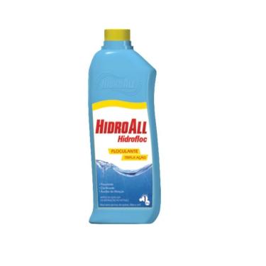 Imagem de Floculante Hidrofloc Tripla Ação 1 Litro Hidroall