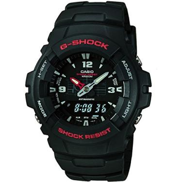 Imagem de Casio Relógio analógico-digital clássico masculino G-Shock, Padrão., Adult, G100-BV