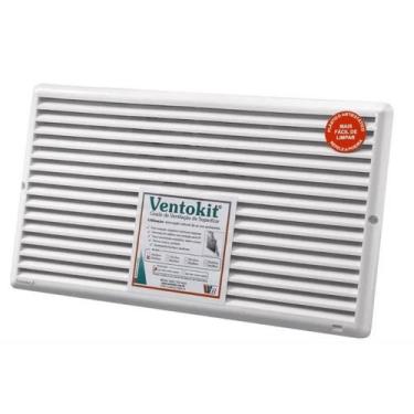 Imagem de Grade Ventilação de Superfície Ventokit 44x24  c /tela anti-inseto Wes
