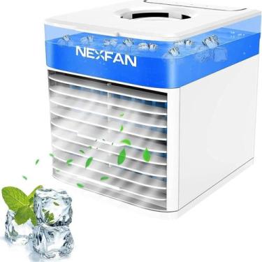 Imagem de Mini Ice Led Ar Condicionado Mesa Ultra Air Cooler Portátil - Home Goo