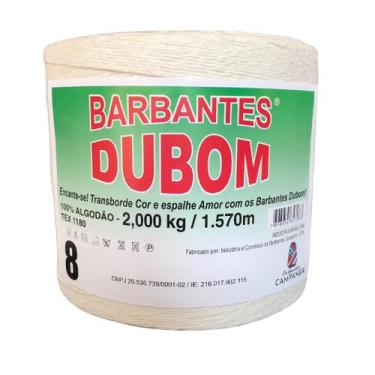 Imagem de Barbante Dubom Cru Tradicional - 2 Kg - Fio 8 - 1570m - Barbantes Dubo