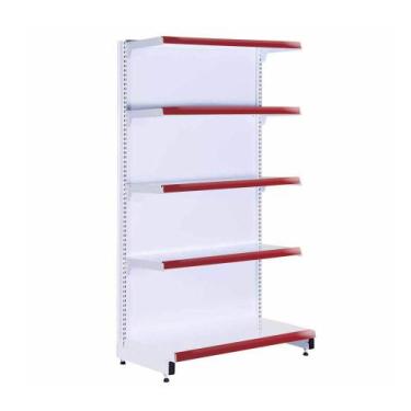 Imagem de Gôndola Prateleira Supermercado 5 Níveis 40x30 New Plus 1,70m Ponta Ve