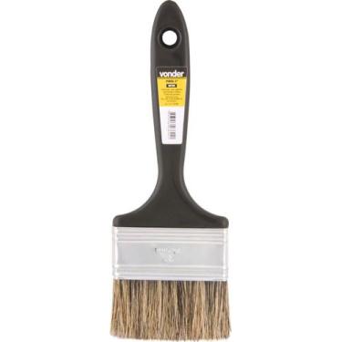 Imagem de Pincel 2 Cerdas Gris Cabo Plástico Para Tintas Latéx E Acrí - Vonder