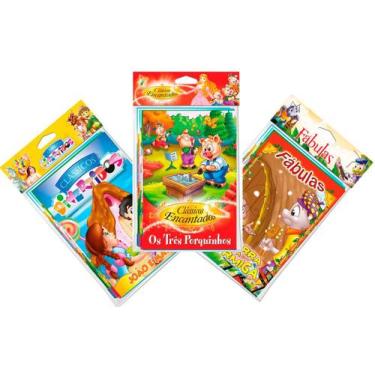 Imagem de Coleções Diversas Fábulas Clássicos Banana Pijama 80 Livros - Bicho Es