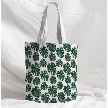 Imagem de Bolsa Sacola Artesanal de Tecido Costela de adão Fundo Branco - Fabrik