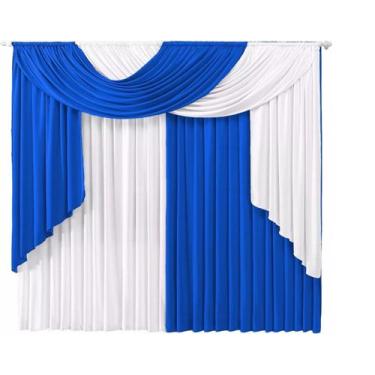 Imagem de Cortina De Malha Gel Elegance 2,00 Metros Para Varão Duplo - MA Enxova