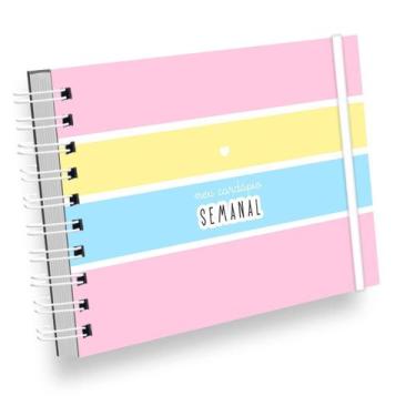 Imagem de Planner Para Planejamento Alimentar Com 56 Semanas - Nisti Print