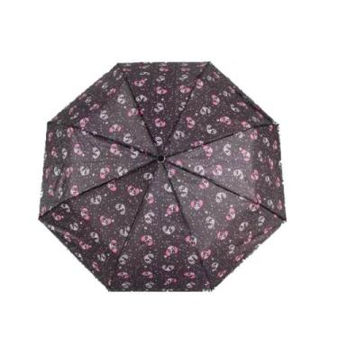 Imagem de Guarda-Chuva Rebecca Bonbon Infantil Feminina Juvenil - Semax, Preto