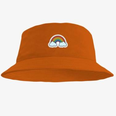 Imagem de Boné Chapéu Bucket Hat Estampado Arco Iris - MP Moda Masculina, Único,