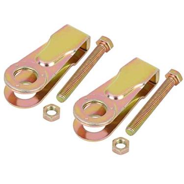 Imagem de F FIERCE CYCLE Par de tensores coloridos de eixo de corrente de motocicleta de 16 mm para Suzuki GS125 GN125