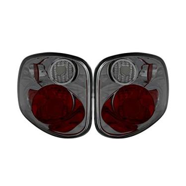 Imagem de AnzoUSA 211175 Smoke 2 lâmpadas modelo G2 lanterna traseira para Ford Série F - (vendido em pares)