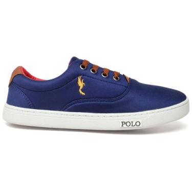 Imagem de Tênis Infantil Masculino Cano Baixo Menino Criança Sneaker - Polo Blu,