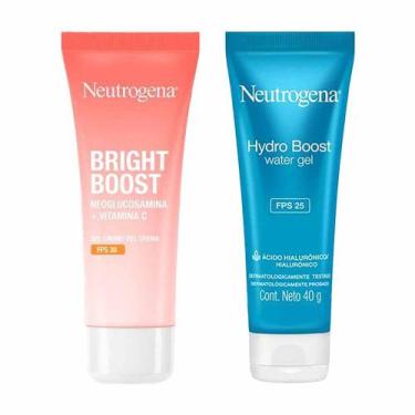 Imagem de Neutrogena Kit - Bright Boost FPS30 + Hidratante Hydro Boost Water Gel