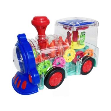 Imagem de Trenzinho Infantil Musical Trem Bate Volta E Gira Com Luzes - FENG , A