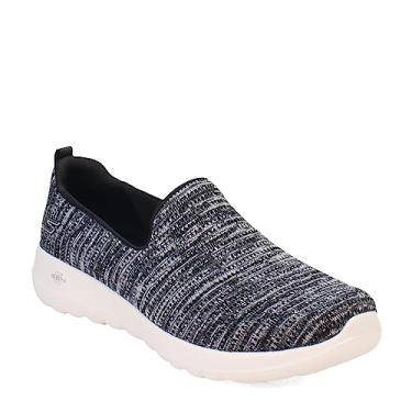 Imagem de Skechers Go Walk Joy Everly feminino, Preto/cinza, 5 Wide