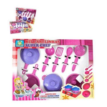 Imagem de Kit panelinhas super chef 08pc - TAFEPLAS