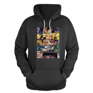Imagem de Blusa De Frio Moletom Canguru Com Capuz Desenho DBZ Z - MP Moda Mascul