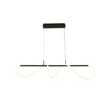 Imagem de Plafon LED Taschibra Organic 250 28W Luz Quente 3000K Preto